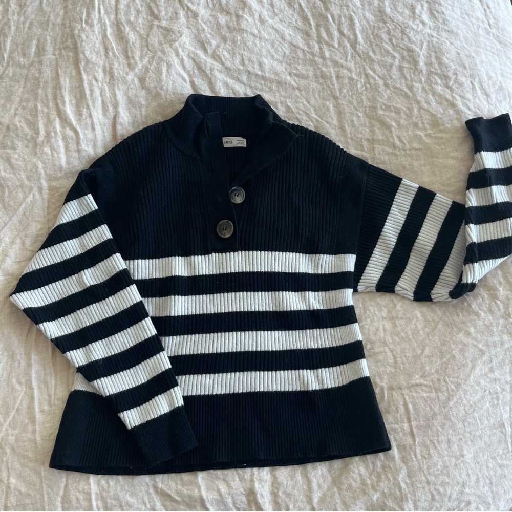 Mango striped sweater